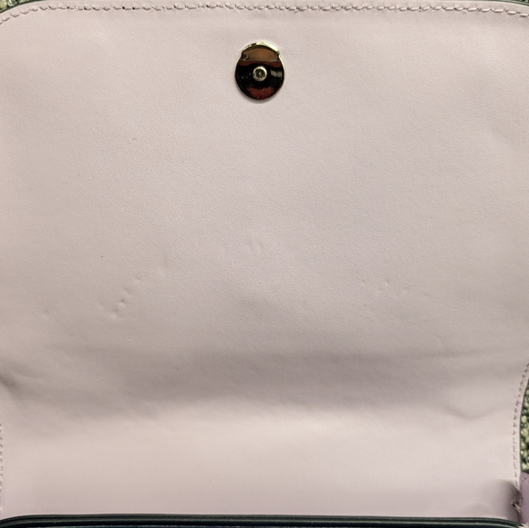 Kate Spade Zibbi Nightcap Owl Crossbody Purse Blue Black - Picture 11 of 14